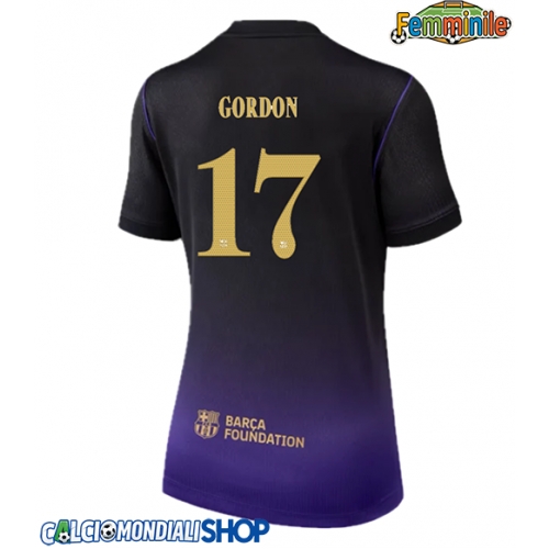 Maglie da calcio Barcelona Anthony Gordon #17 Seconda Maglia Femminile 2026-27 Manica Corta